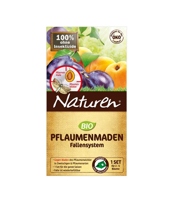 Naturen® Pflaumenmaden Fallensystem 1 Naturen® Pflaumenmaden Fallensystem