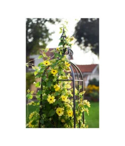 Dehner Metall-Rankobelisk Heart, Grau 5 Dehner Metall-Rankobelisk Heart, Grau -Gardena Store 1390434 WE MO 002 MetallObeliskHeartgrau