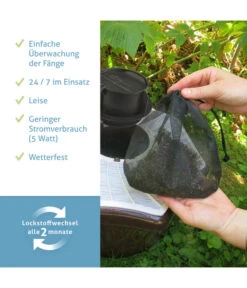 Biogents BG-Mosquitaire Mückenfalle, 1 Stk. 6 Biogents BG-Mosquitaire Mückenfalle, 1 Stk. -Gardena Store 2010767 WE DE 003 BGMosquitaireMueckenfalle