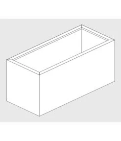 Palatino Metall-Pflanzgefäß Lotte -Gardena Store 2015295 WE DE 001 PalatinoPflanzkastenLotte80Anthrazit