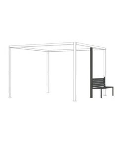 Siena Garden Schattenmanufaktur® Pergola-Zubehör Bank