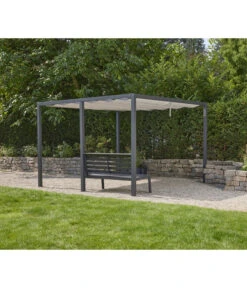 Siena Garden Schattenmanufaktur® Pergola-Zubehör Bank -Gardena Store 2048890 WE MO 003 ManufakturBank150cm