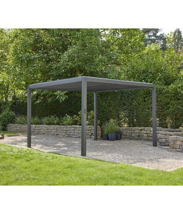 Siena Garden Schattenmanufaktur® Pergola Basis Vivera, Ca. B320/H220/T320 Cm 4 Siena Garden Schattenmanufaktur® Pergola Basis Vivera, Ca. B320/H220/T320 Cm – Bild 4