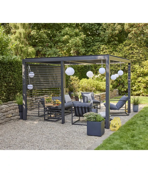 Siena Garden Schattenmanufaktur® Pergola Basis Vivera, Ca. B320/H220/T320 Cm 5 Siena Garden Schattenmanufaktur® Pergola Basis Vivera, Ca. B320/H220/T320 Cm – Bild 5