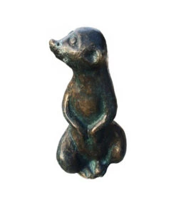 Rottenecker Bronze-Erdmännchen Mittel, Wasserspeiend