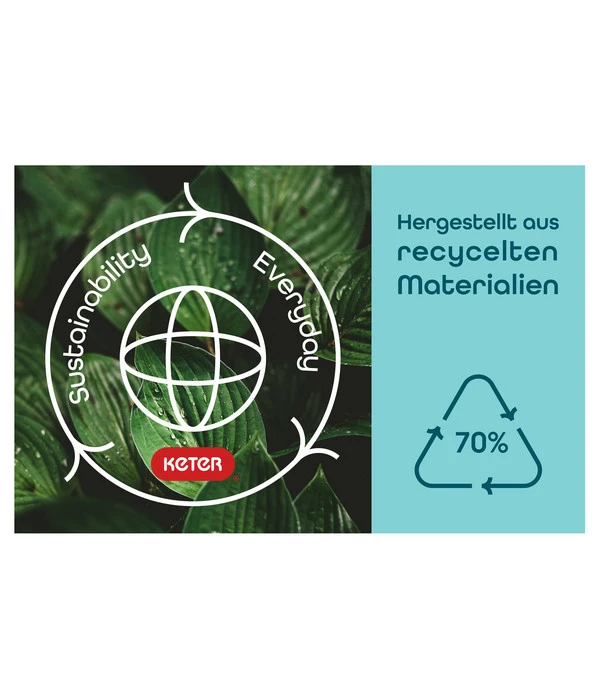 Keter Aufbewahrungsbox Springwood, 305 Liter, Ca. B123/H57/T54 Cm 3 Keter Aufbewahrungsbox Springwood, 305 Liter, Ca. B123/H57/T54 Cm – Bild 3