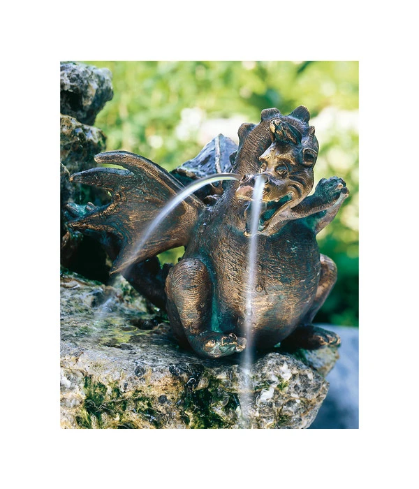 Rottenecker Bronzefigur Drache Missy 1 Rottenecker Bronzefigur Drache Missy