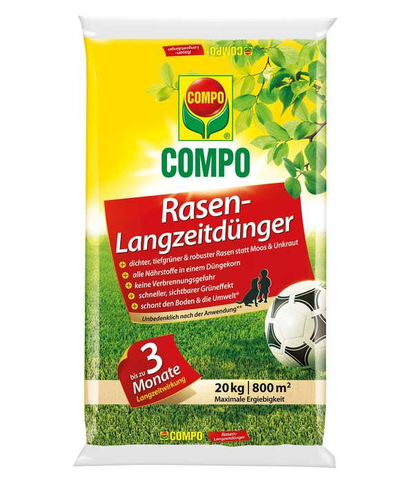 COMPO Rasen-Langzeitdünger, 20 Kg 1 COMPO Rasen-Langzeitdünger, 20 Kg