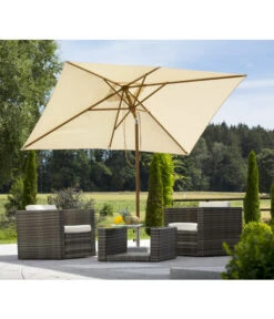 Schneider Classics Sonnenschirm Malaga, Rechteckig, Ca. B300/T200 Cm -Gardena Store 2452308 WE MO 001 Malaga200x300