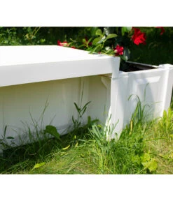 KHW Kunststoff-Gartenbank Berlin -Gardena Store 2547339 WE DE 003 BankBerlinweiss