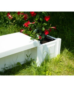 KHW Kunststoff-Gartenbank Berlin -Gardena Store 2547339 WE DE 006 BankBerlinweiss