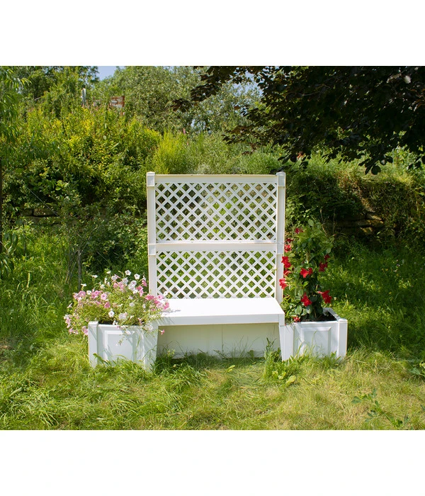 KHW Kunststoff-Gartenbank Kopenhagen 2 KHW Kunststoff-Gartenbank Kopenhagen – Bild 2