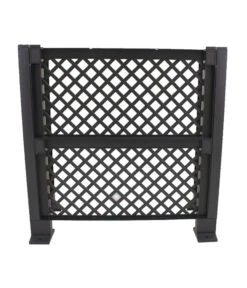 KHW Kunststoff-Mülltonnenspalier, 100 X 49 X 119 Cm