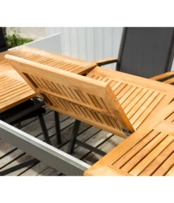 Dehner Teak-Ausziehtisch Colmar, Ca. B152-210/H76/T89 Cm -Gardena Store 2785608 WE DE 001 DehnerTischColmar