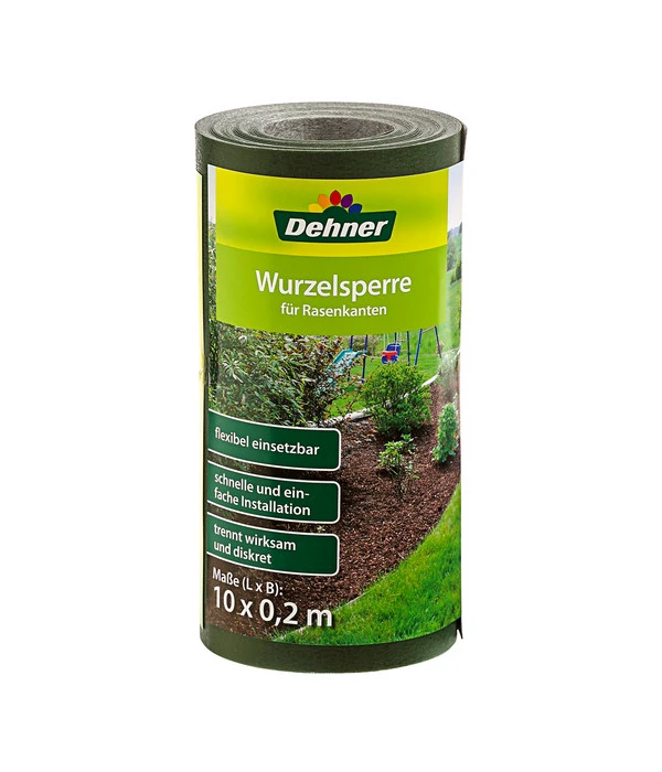 Dehner Wurzelsperre Für Rasenkanten, 10 M X 0,2 M 1 Dehner Wurzelsperre Für Rasenkanten, 10 M X 0,2 M