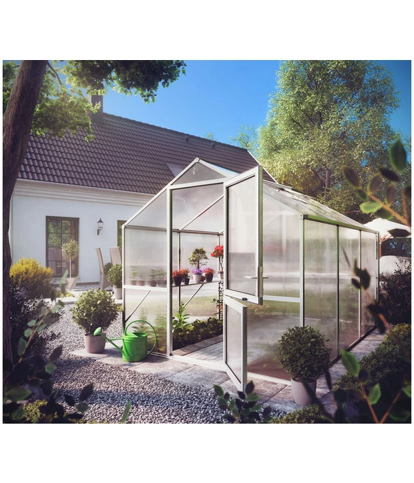 KGT Gewächshaus Rose III, Ca. B233/H215/T322 Cm 2 KGT Gewächshaus Rose III, Ca. B233/H215/T322 Cm – Bild 2