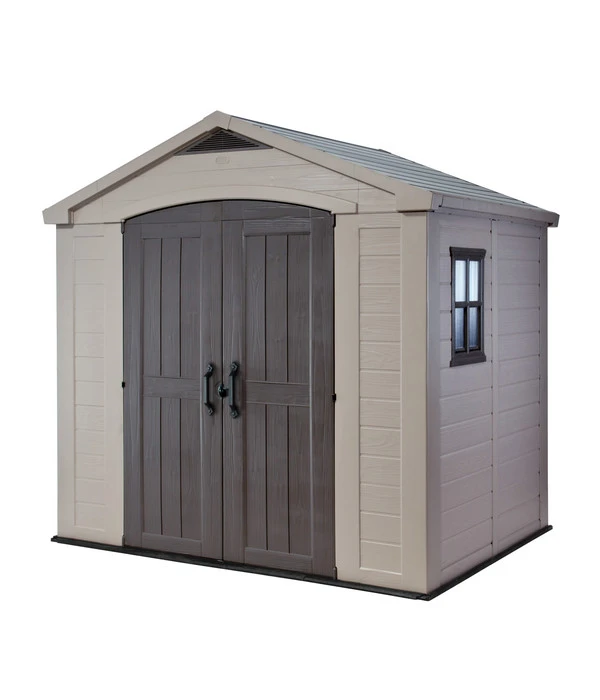 Keter Kunststoffgerätehaus Factor 8x6, Ca. B256,5/H243/T182 Cm 1 Keter Kunststoffgerätehaus Factor 8x6, Ca. B256,5/H243/T182 Cm