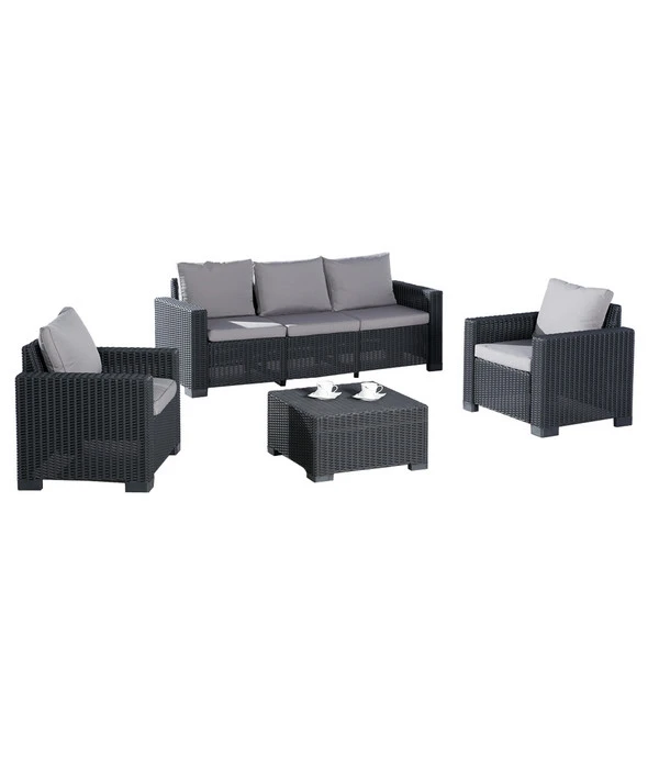 Best Lounge-Gruppe Mombasa, 4-teilig 1 Best Lounge-Gruppe Mombasa, 4-teilig