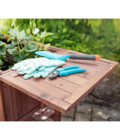 Hecht Hochbeet Cube 1, Ca. B70/H80/T50 Cm -Gardena Store 3060290 WE DE 003 HechtHochbeetCube1braun