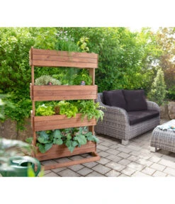 Hecht Hochbeet Cube 4, Ca. B82/H145/T50 Cm -Gardena Store 3060399 WE MO 003 HechtHochbeetCube