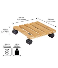 Wagner Pflanzroller Bambus, 29 X 29 Cm 9 Wagner Pflanzroller Bambus, 29 X 29 Cm -Gardena Store 3213022 WE BG 003 MULTIROLLERBAMBOO