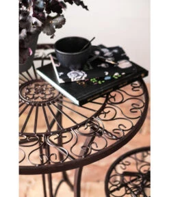 Metalltisch Antik, Ca. Ø61/H72 Cm -Gardena Store 3214889 WE DE 001 TischAntik