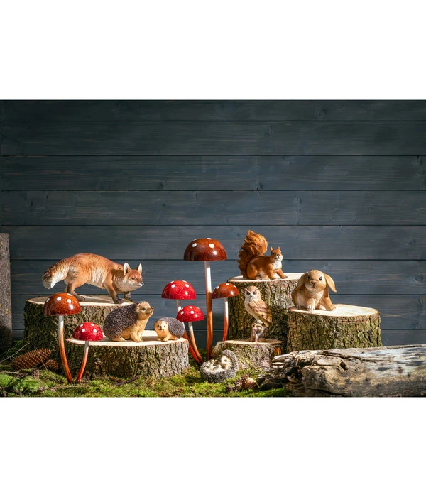 Dehner Polyresin-Eichhörnchen, Ca. B20/H18,5/10 Cm 2 Dehner Polyresin-Eichhörnchen, Ca. B20/H18,5/10 Cm – Bild 2