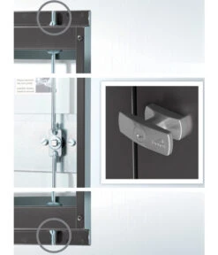 Biohort Gerätehaus Europa 2 A 13 Biohort Gerätehaus Europa 2 A -Gardena Store 3661261 WE DE 003 Biohort2fach Verriegelung Europa