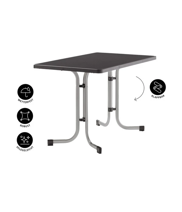 Sieger Boulevard-Klapptisch Mecalit®-PRO, Ca. B115/H72/T70 Cm 4 Sieger Boulevard-Klapptisch Mecalit®-PRO, Ca. B115/H72/T70 Cm – Bild 4