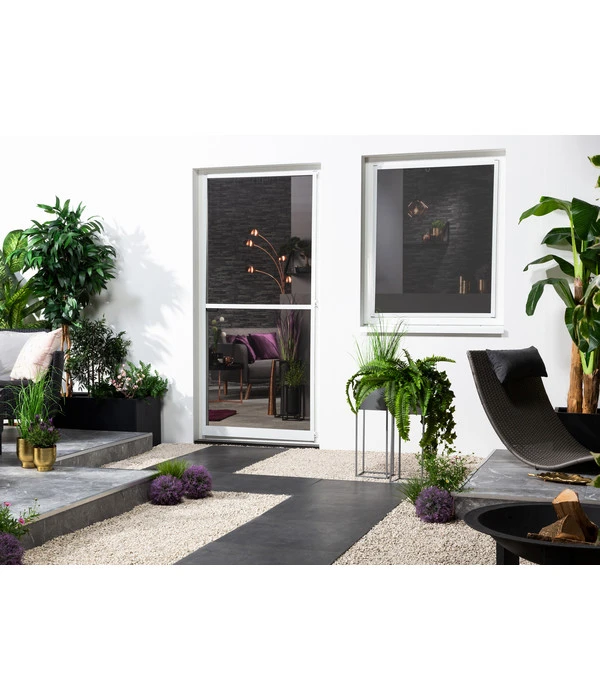 Hecht Fliegengitter Fenster Mit Pollenschutz, Ca B100/H120 Cm 1 Hecht Fliegengitter Fenster Mit Pollenschutz, Ca B100/H120 Cm