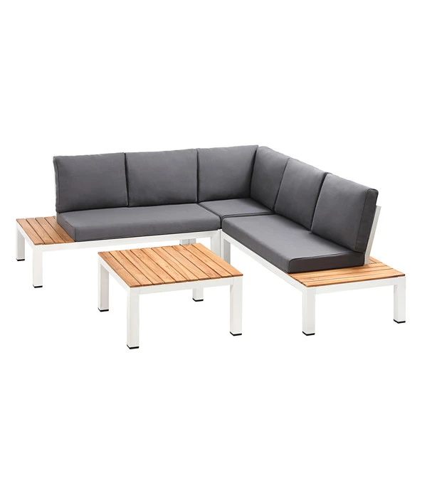 Dehner Aluminium-Lounge Malibu, 2-teilig 1 Dehner Aluminium-Lounge Malibu, 2-teilig