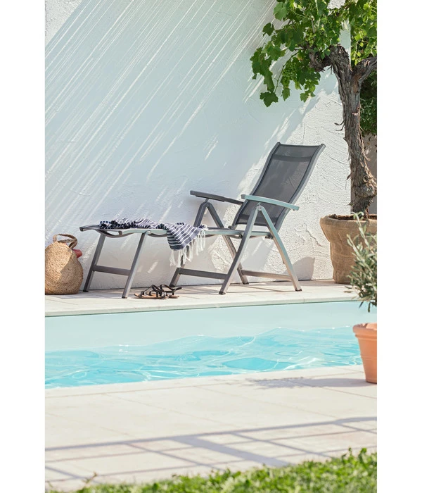 Dehner Gartenliege Chicago, Ca. B70/H72/T180 Cm 2 Dehner Gartenliege Chicago, Ca. B70/H72/T180 Cm – Bild 2
