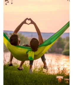 La Siesta Doppel-Reisehängematte Colibri 3.0, 350 X 190 Cm -Gardena Store 4314670 WE MO 002 LaSiestaEinzelhaengemattePalm