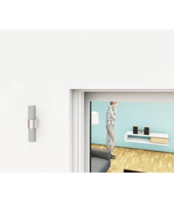 Hecht Alu-Plissee-Tür Professional, Ca. B125/H220 Cm -Gardena Store 4369419 WE DE 002 HechtAluPlisseeTuere