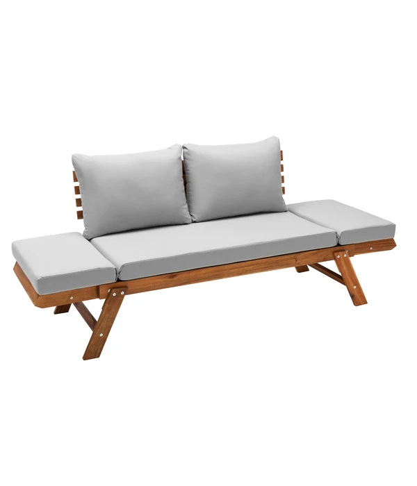 Dehner Holz-Sofa Macao 1 Dehner Holz-Sofa Macao