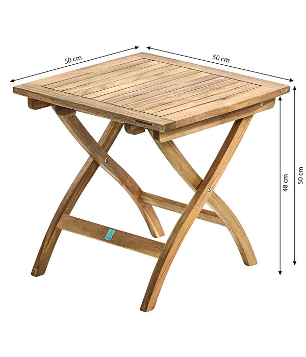 Dehner Beistelltisch Macao, Ca. B50/H50/T50 Cm 4 Dehner Beistelltisch Macao, Ca. B50/H50/T50 Cm – Bild 4