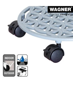 Wagner Pflanzroller, Ø 29 Cm -Gardena Store 4426243 WE DE 002 PflRollerMultiGusseisen