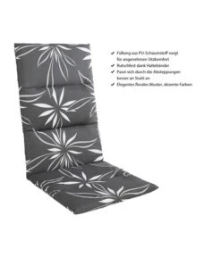 KETTtex Hochlehnerpolster Turin, Ca. B120/H4/T50 Cm 11 KETTtex Hochlehnerpolster Turin, Ca. B120/H4/T50 Cm -Gardena Store 4448965 WE IG 001 SesselpolsterTurin