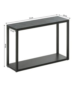 Dehner Beistelltisch Amsterdam, Ca. B75/H54/T23 Cm -Gardena Store 4498598 WE BG 001 DehnerBeistelltischAmsterdam