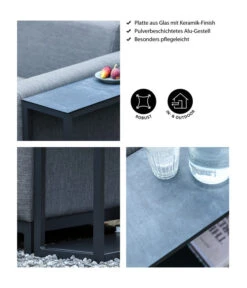 Dehner Beistelltisch Amsterdam, Ca. B75/H54/T23 Cm -Gardena Store 4498598 WE IG 001 BeistelltischAmsterdam