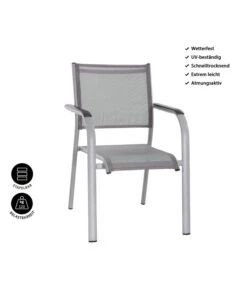 Dehner Balkon-Stapelstuhl Dallas -Gardena Store 5302070 WE IG 001 DehnerBalkon StapelstuhlDallas