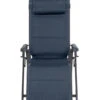 Siena Garden Camping Relaxstuhl XL Premium, Blau