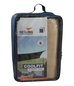 Nesling Sonnensegel Coolfit, Quadratisch, Ca. B360/T360 Cm -Gardena Store 6605851 WE DE 001 NeslingSonnensegelCoolfit360x360Sand