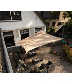 Nesling Sonnensegel Coolfit, Quadratisch, Ca. B360/T360 Cm -Gardena Store 6605851 WE MO 003 NeslingSonnensegelCoolfit360x360Sand