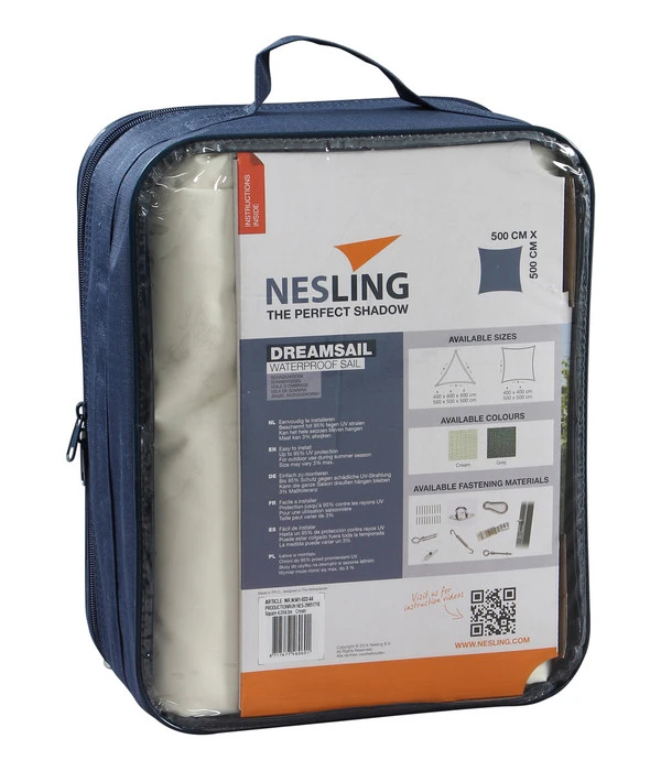 Nesling Sonnensegel Dreamsail, Quadratisch, Ca. B500/T500 Cm 2 Nesling Sonnensegel Dreamsail, Quadratisch, Ca. B500/T500 Cm – Bild 2