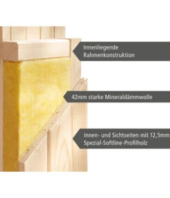 Wolff Finnhaus Innensauna De Luxe Elaia, Ca. B210/H202/T165 Cm -Gardena Store 6618821 WE DE 007 FinnhausInnensaunadeluxeElaia