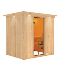 Wolff Finnhaus Innensauna De Luxe Elaia, Ca. B210/H202/T165 Cm