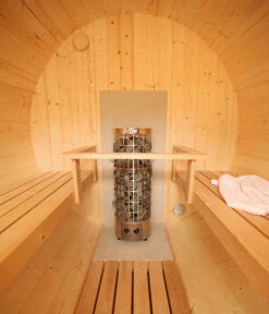 Wolff Finnhaus Saunafass Basic 250 Montiert, Ca. B205/H210/T250 -Gardena Store 6619043 WE DE 008 FinnhausSaunafass