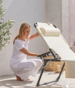 Dehner Gartenliege Mallorca, Ca. B71/H106/T227 Cm -Gardena Store 6635163 WE DE 007 LiegeMallorcaVanilla