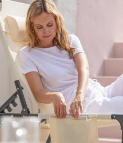 Dehner Gartenliege Mallorca, Ca. B71/H106/T227 Cm -Gardena Store 6635163 WE DE 009 LiegeMallorcaVanilla